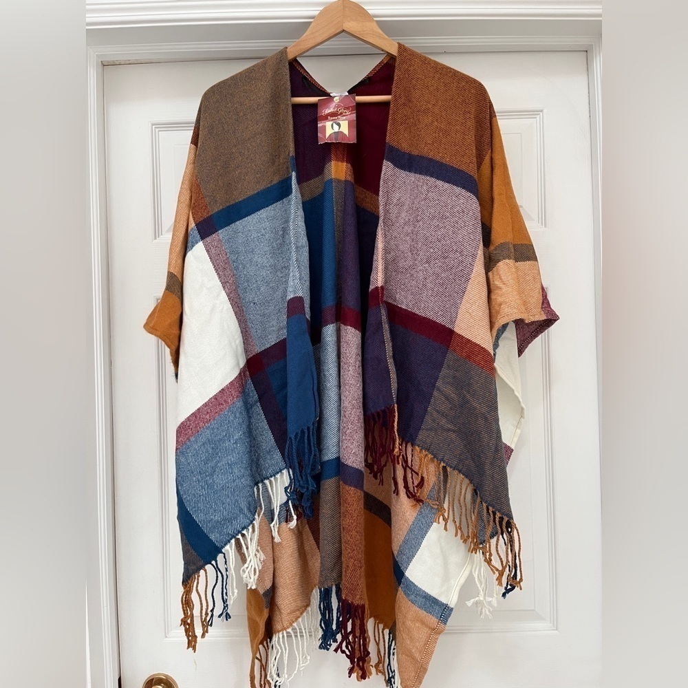 NWT Faded Glory blanket scarf, wrap , one size